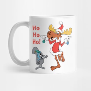 Santa With Baubles Mug